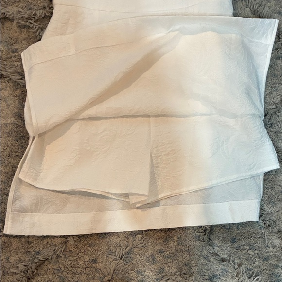 White One-Shoulder Ruffle Dress - Picture 2 of 3